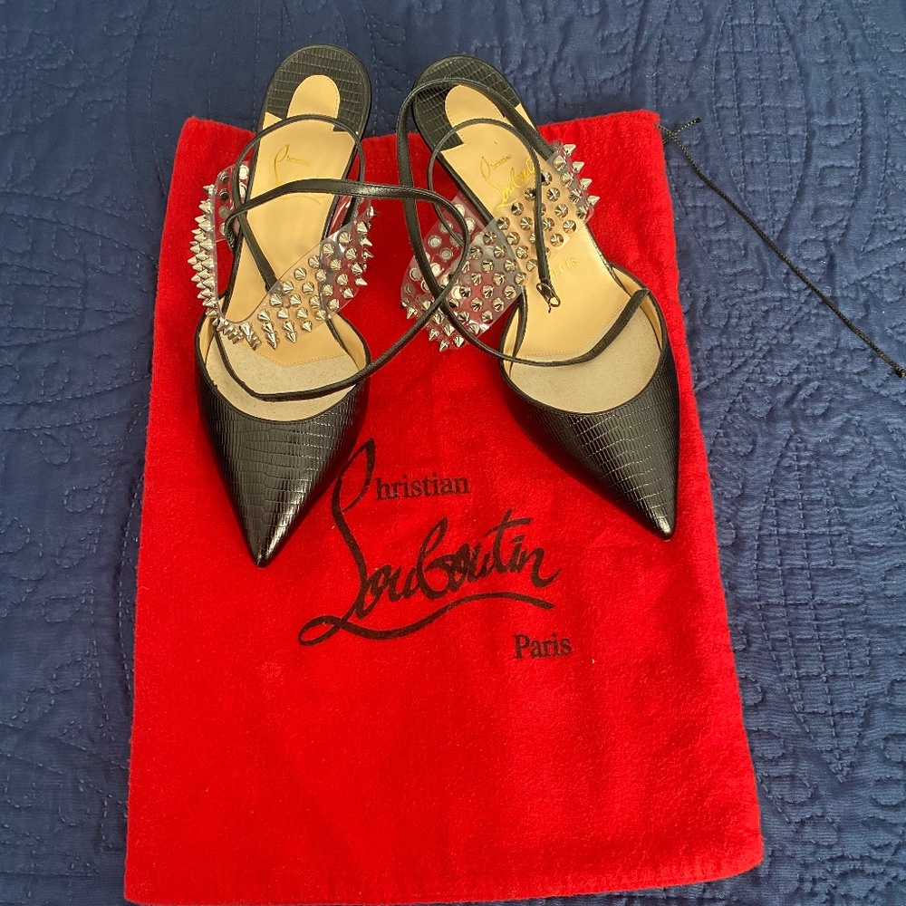 Christian Louboutin kitten heels